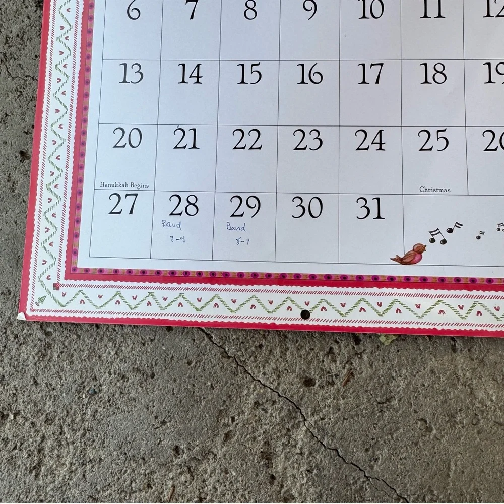 Mary Engelbreit 1992 Calendar Count Your Blessings‎